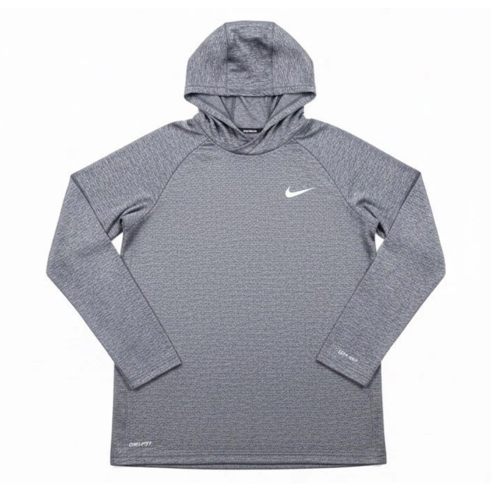 SHIPS‎ TODAY! 🎁Nike Mens Small Dri-FIT Hooded Long Sleeve UPF 40 Swim $60